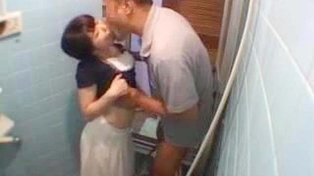 Oriental Housewife Rough Sex with Handyman
