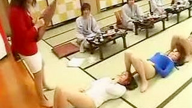Sexy Shibari Bondage Play by New Japanese Employees
