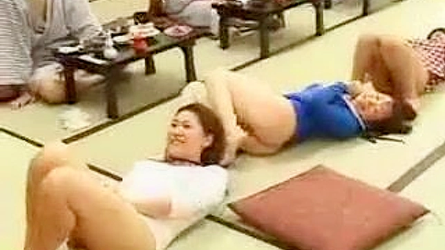 Sexy Shibari Bondage Play by New Japanese Employees