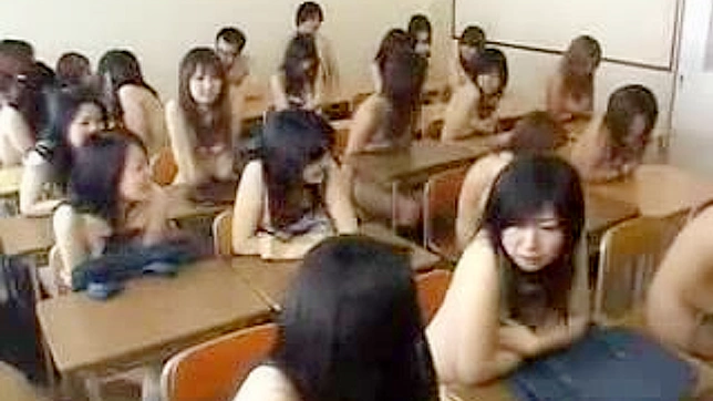 Naughty Nudes at School - A Oriental Porn Video