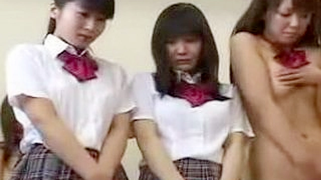 Welcome New Classmates with Naughty Schoolgirls - JAV Porn Video