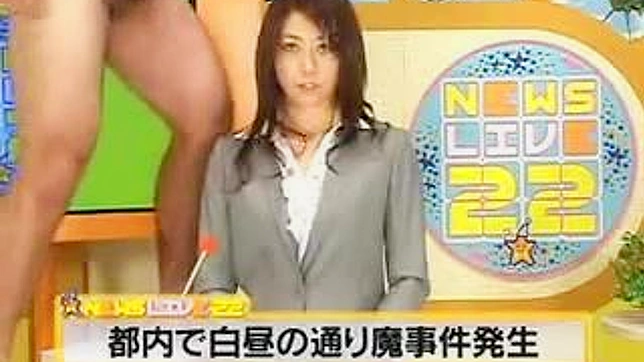 Bukkake TV Newest Stars - Japanese News anchors take center stage
