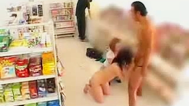 Couple Public Sex Romp in Japan Convenience Store