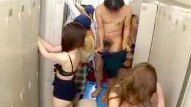 Naughty Encounter - Invisible Man Goes Full Horny with Women in Locker Room