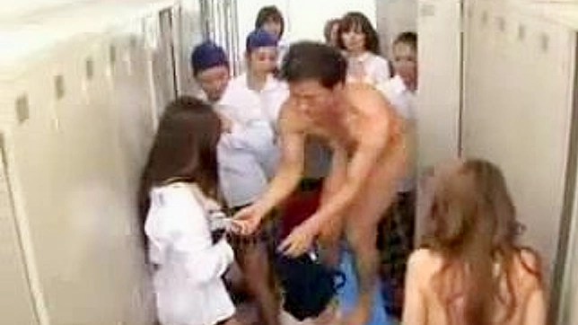Naughty Encounter - Invisible Man Goes Full Horny with Women in Locker Room