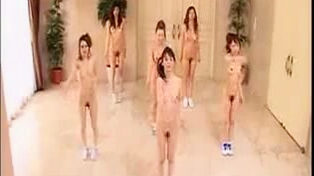 エアロビクスでヌード・ワークアウト - Japanese Girls Go Nudist