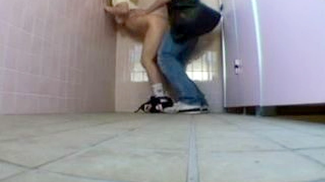 Nippon Student Gets Fucked in Public Bathroom Stall