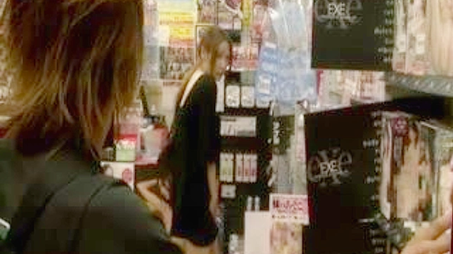 Japan Girl Secret Soloshow at Adult Shop Leads to Wild Sex