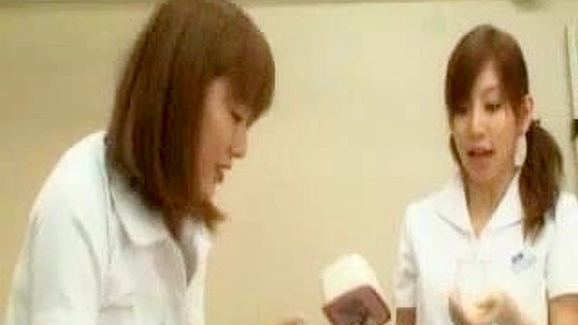 Sexy Nurse CFNM Scene in Japanese Porn Video