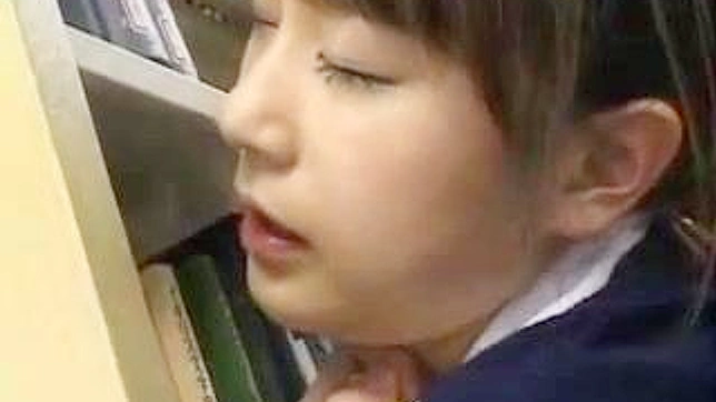 Sexy Schoolgirl Seduces her Teacher in the Library
