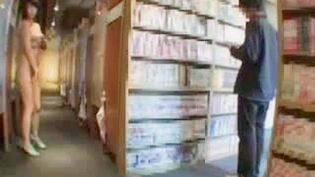 Japanese Porn Video - Fucking in the Stacks