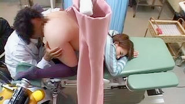 Gynecological Exam Turns Naughty at Perverted Doc Office