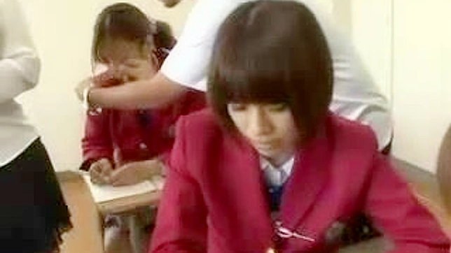 忘れられないレッスン - ホットな日本の女子学生とアクションで時間停止