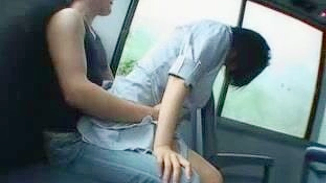 Public Porn in Japan - Shameless Couple Steamy Bus Ride