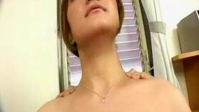 Nippon Busty MILF Gets Naughty Boob Massage