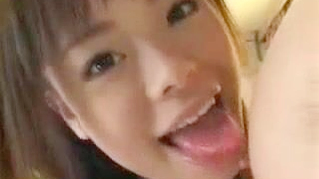 Japanese Cutie Gets Naughty with Dad Toy