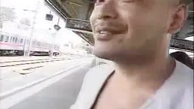 Innocent Nippon girl gets touched in public train by pervy stranger