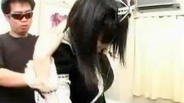 Pregnant Nippon Beauty Gets Naughty with Two Men