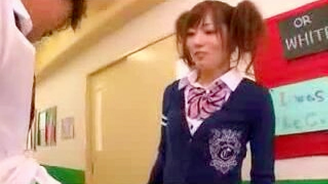 Naughty Schoolgirl Explores Taboo in Japan