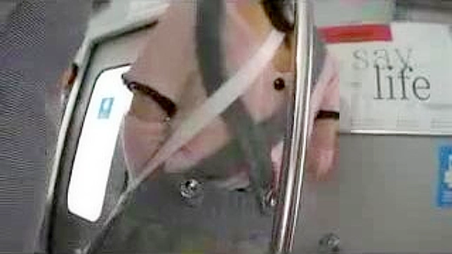 日本のセクシーな女子高生が公共列車で大胆な行為をした結果、思いがけない結末を迎えることになった。