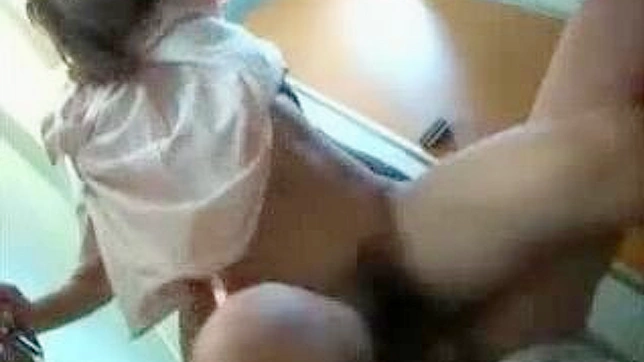 Innocent Little Sister Gets Pushed to Fuck in Public Toilet