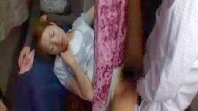 Night Train Seduction - Daughter Secret Sex with Stranger while Mom slept
