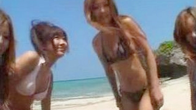 Public Beach Orgy With Multiple Japan Beauties and One Lucky Man