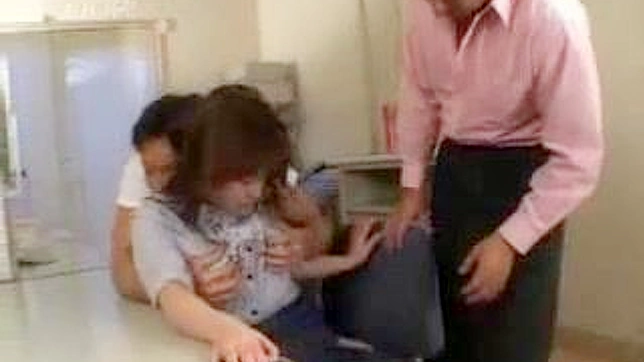 Nippon Business Lady Gets Naughty With Pervert Co-Workers in Steamy Porn Video