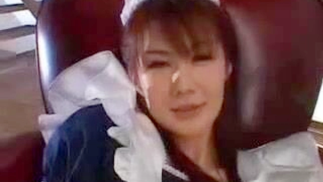 Seductive Asian Maid Serves her Boss