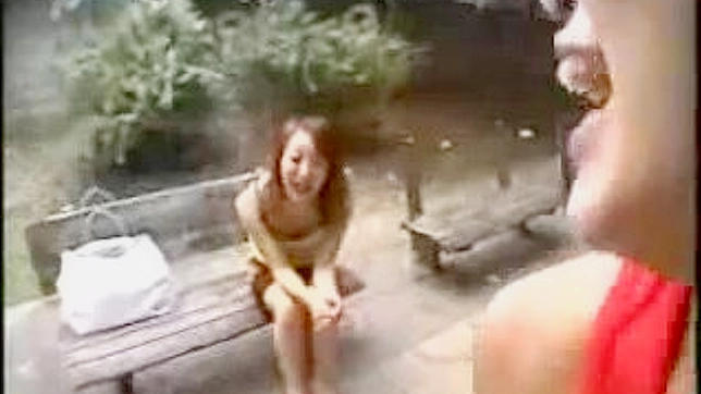 公営公園の快楽 - 狂った日本の女の子たちがチンコをしゃぶる