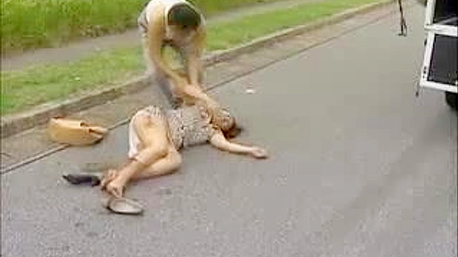 Japanese Fuck Fantasy After Girl Hit by Truck