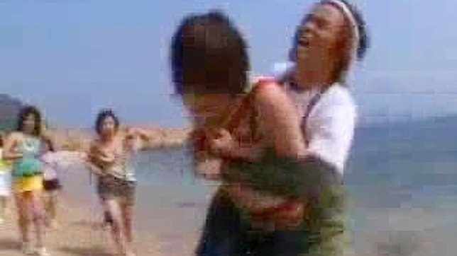 Public Beach Orgy with Nippon Girls and Pervert guys