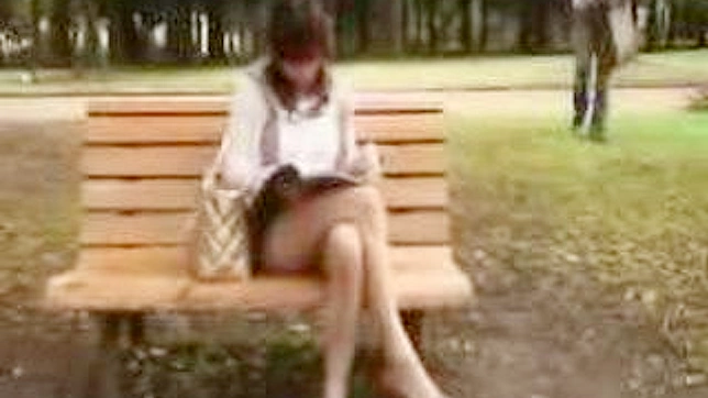 公共の公園で出会ったセクシーな日本人女性とファックする