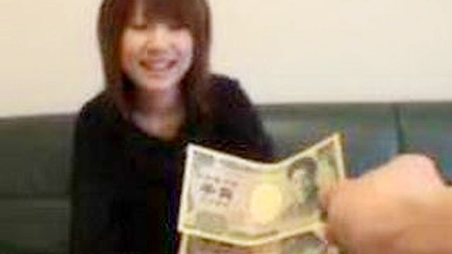 Sexy Asian Girl Surprised by Unexpected Payday