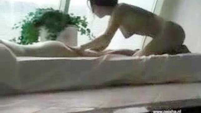Massage Gone Wild! Asian Girl Hot Sex on the Table