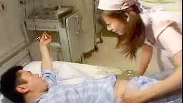 Naughty Nurse Secret Therapy Session with Patient in Japan