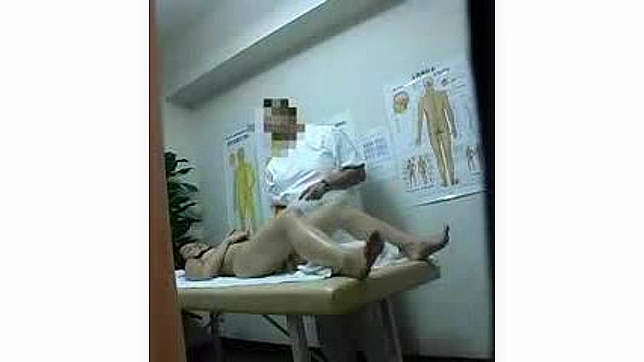 Secretly Captured Moment at the Doctor Office - A Japanese Girl Intimate Experience