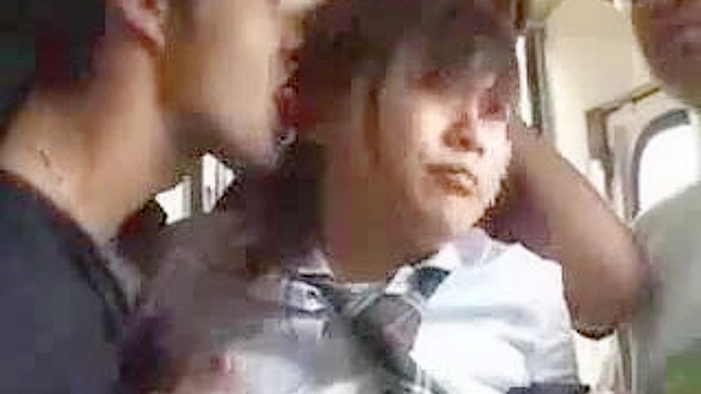 日本の女子学生、電車内で痴漢に遭う