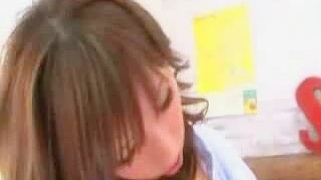 Trashed by her Japan teacher, this student girl classroom experience goes beyond expectations.