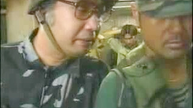 Female Prisoner Electrifying Fuck with Soldiers in Japan