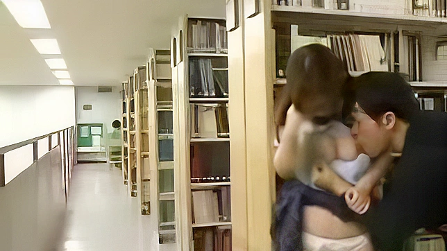 teen molested and fucked in library