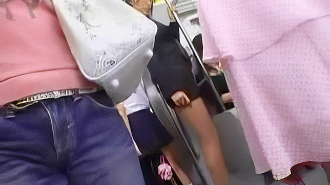 Japanese Dick Girls on Subway Train xLx
