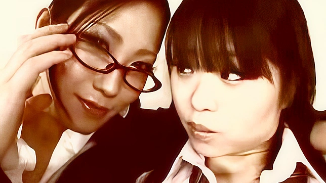 Japanese Lesbian Licking Jyuri & Ibuki xLx