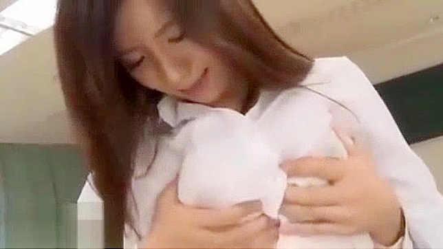 College Oppa's Rim Job & Breast Play with Big Titted Student