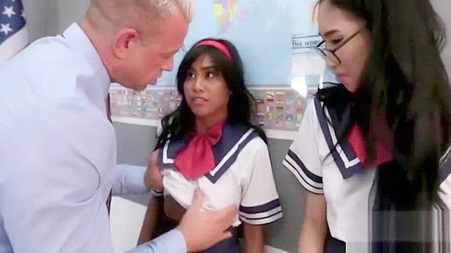 Japanese Students' Obsession with White Teacher Cock in Amateur Hardcore