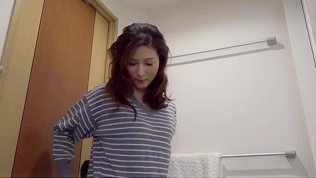 Japanese MILF Teacher's Secret Fingering Lesson with Hairy Amateur Student