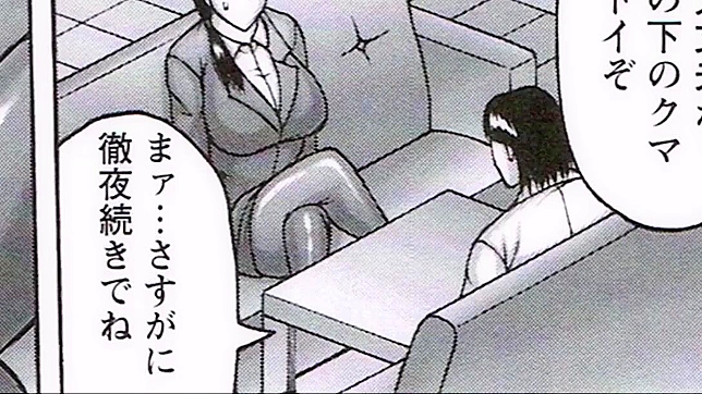 Japanese MILF Teacher's Stocking Handjob with Big Tits and Uncensored POV