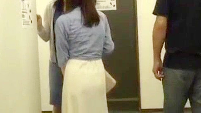 Japanese College Teacher's Anal Sex with Brunette Teen Couple