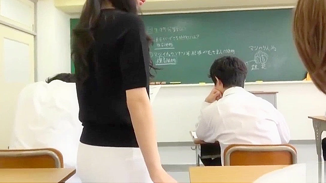 Public Naughty Teacher's Secret with Asian Teens