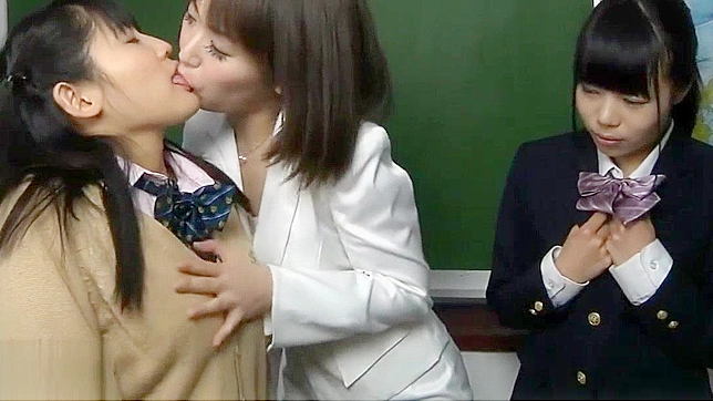 日本のレズビアン教師が女子校生にHDで犯される アジアンフェティッシュ